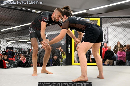 2023-11-18 Milano in the Cage 11 01778 Grappling - Luca Peredda-Davide Cavalieri DOro
